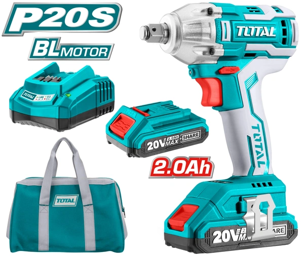 TOTAL Lithium-Ion impact wrench TIWLI2001