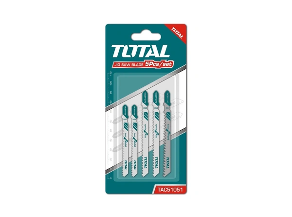 TOTAL Jig saw blade set TAC51051