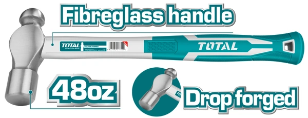 TOTAL Ball pein hammer THT74486