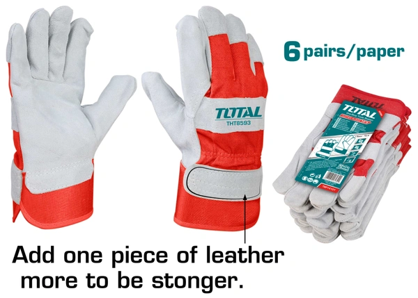 TOTAL Leather gloves TSP14101