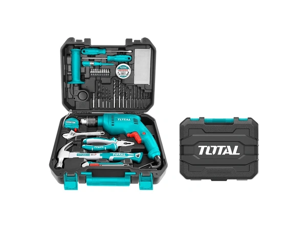 TOTAL 115 PCS HAND TOOLS SET THKTHP1152