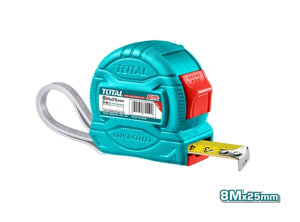 TOTAL Steel measuring tape TMT34825