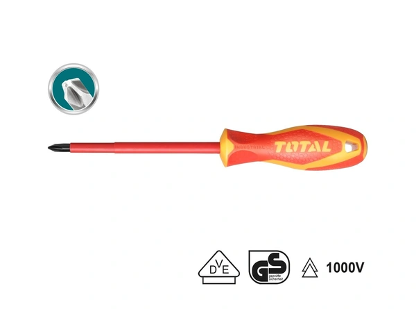TOTAL Insulated Screwdriver THTISPH060