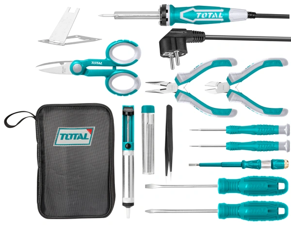 TOTAL 13 Pcs Telecom Tools set TKTTSK0132