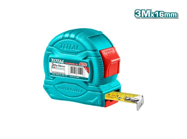 TOTAL Steel measuring tape TMT34316
