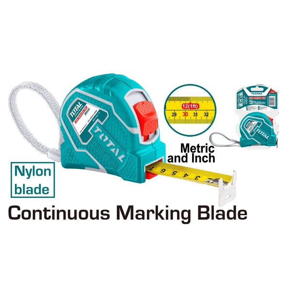 TOTAL Steel measuring tape TMT126651