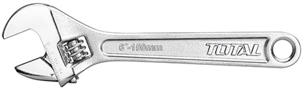TOTAL Adjustable wrench THT101063