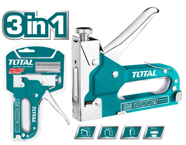 TOTAL 3 in 1 Staple gun THT31143