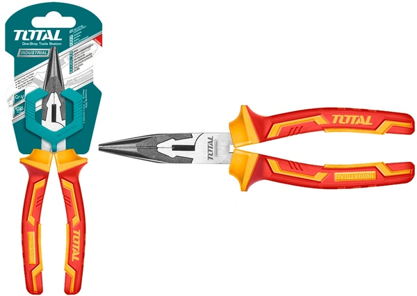 TOTAL Insulated long nose pliers THTIP2381