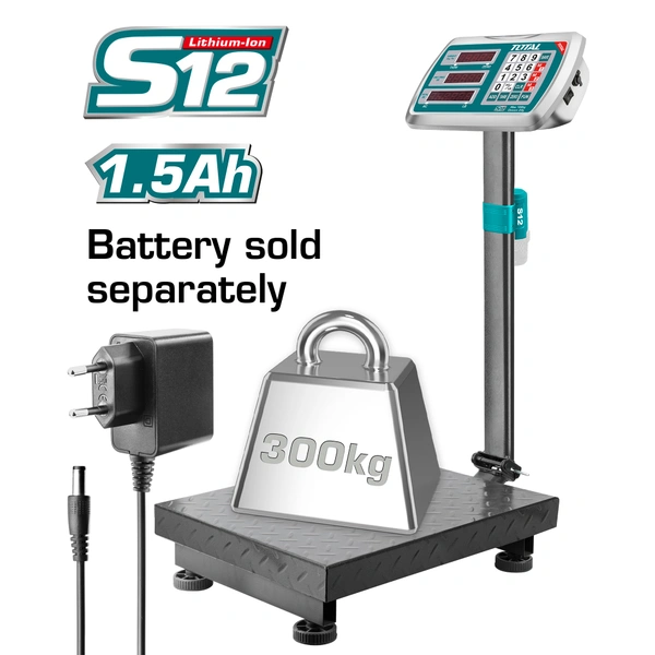 TOTAL Lithium-Ion Scale TES1203