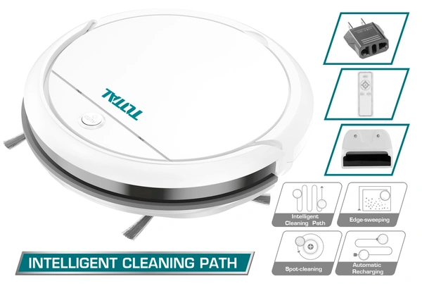 TOTAL Robotic vacuum cleaner(Gyroscope style) TVCRG30261