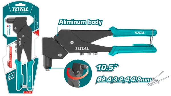 TOTAL 360 Swivel head-hand Riveter THT32106