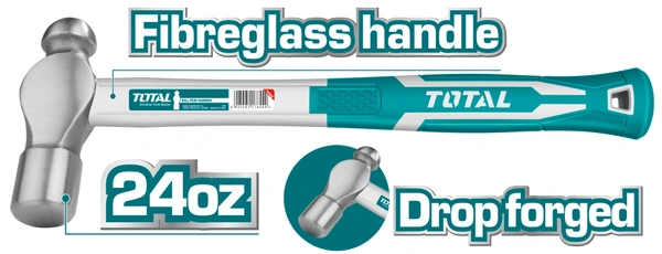 TOTAL Ball pein hammer THT74246