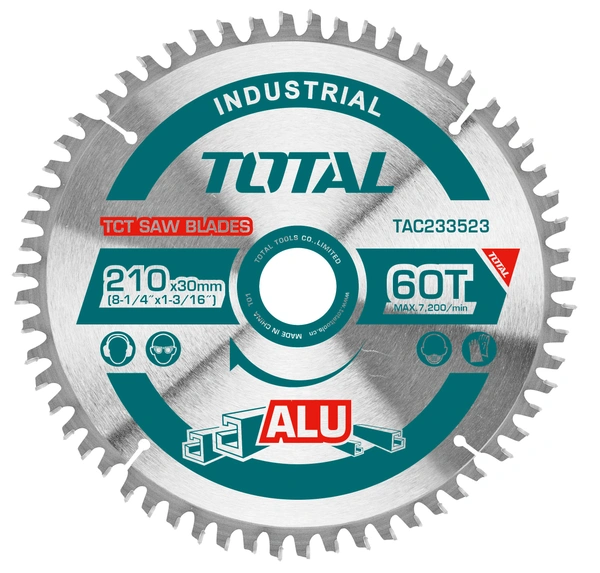 TOTAL TCT saw blade for Aluminum TAC233523