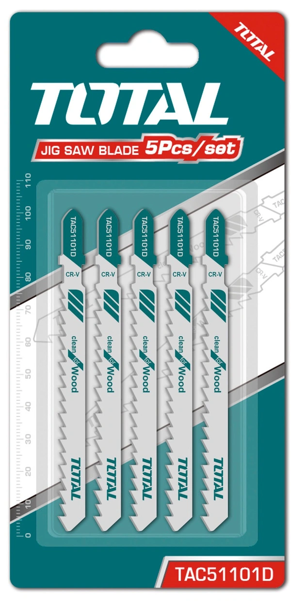 TOTAL Jig saw blade for wood TAC51101D