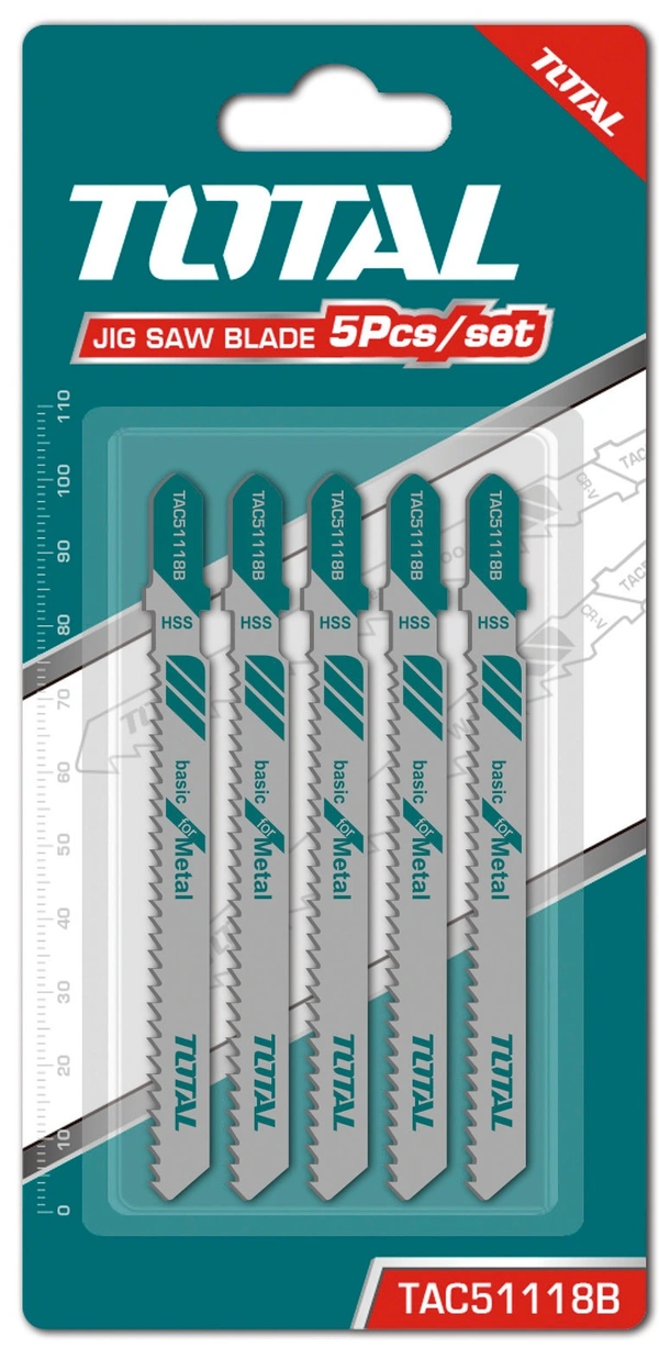 TOTAL Jig saw blade for metal TAC51118B