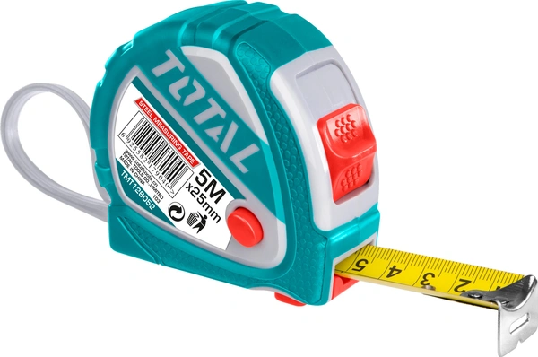 TOTAL Steel measuring tape TMT126052