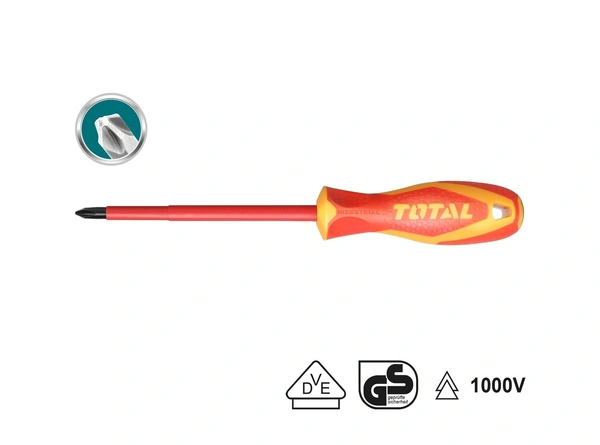 TOTAL Insulated Screwdriver THTISPZ2100
