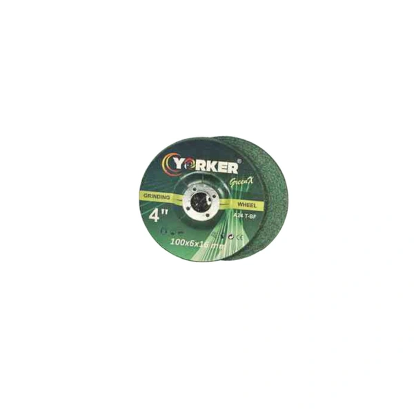 Gentleman Grinding Wheel 4”x6mm green