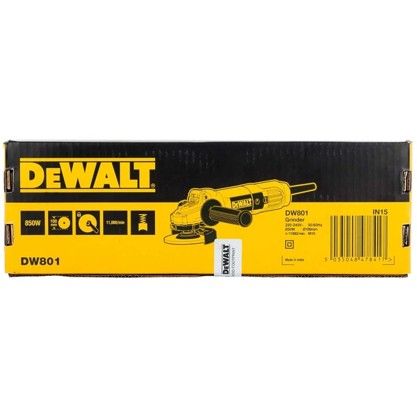 DEWALT DW801-IN01 Heavy Duty Angle Grinder