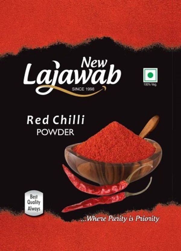 Lajawan Lajawab Red Chilli Powder - 500gm, red chilli