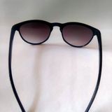 U Shape (Black Colour) Sun Glasses Fir Mens - Black