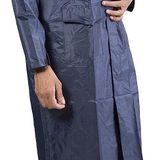 Rk  Men's Polyester Raincoat - L, navy blue