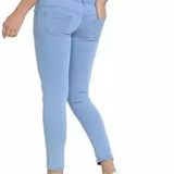 I CAN GIRLS JEANS 5 button HIGH WEST - 36, ICE BLUE