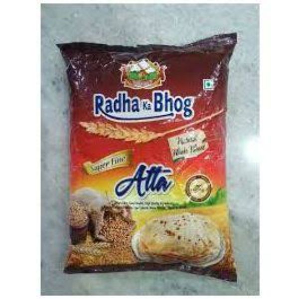 Atta Radha Bhog White (Super Fine) - 1kg
