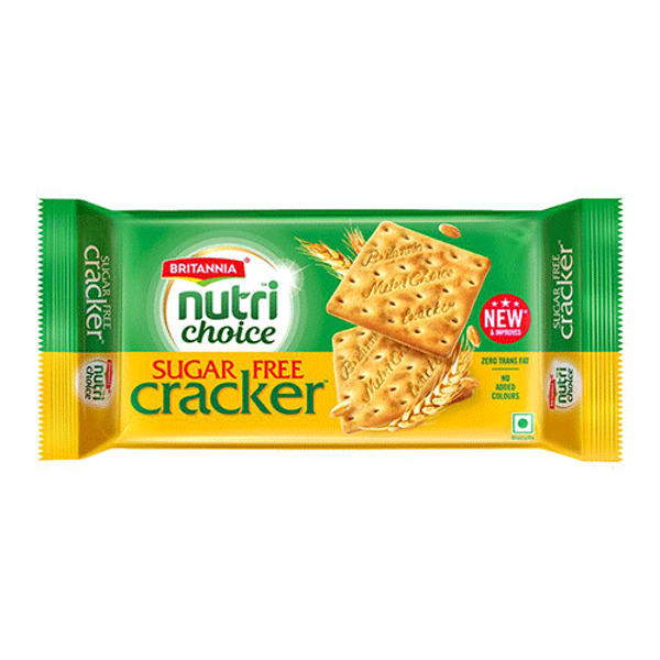 Britannia Nutrichoice Sugarfree Cracker (Cream Cracker) - 300g