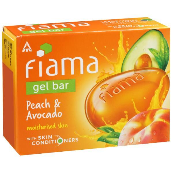Fiama Gel Soap (Peach & Avocado) - 75 grm