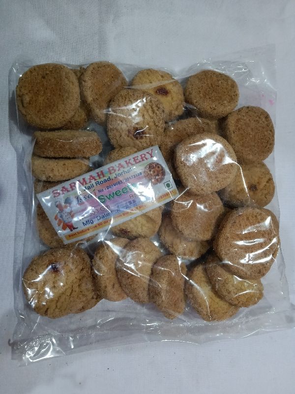 Sarmah Bakery Sweet Round Shaped Biscuits - 300 g