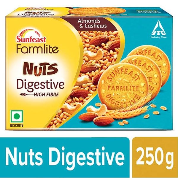 Sunfeast Farmlite Nuts Digestive - 250g