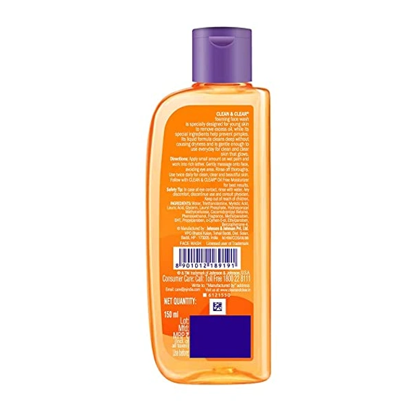 Clean & Clear Face Wash 240ML Rs.345