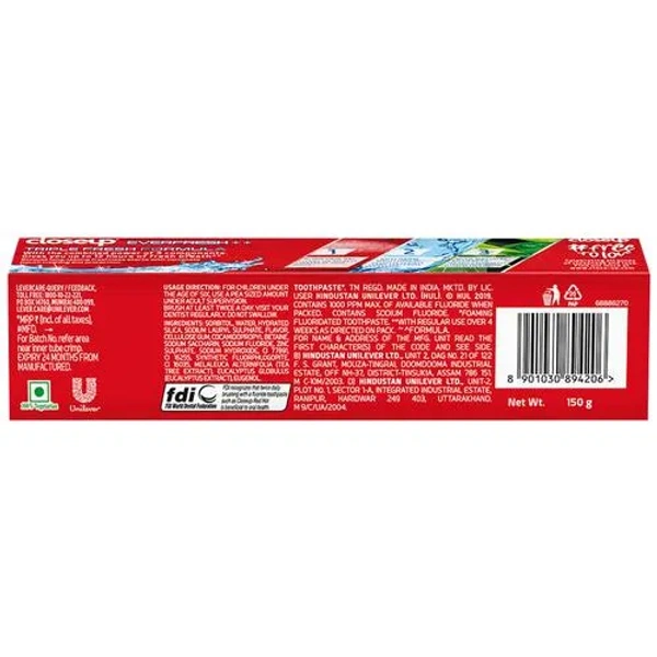 Closeup Up Tooth Paste 150g - Pack of 6
