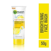 Garnier Light Face Wash 50g Lemon