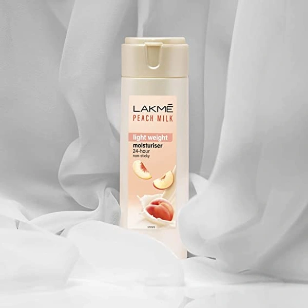 LAKME Peach Milk Body Lotion for Moisturizing, Dry Skin Type - 60ml