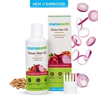 Mamaearth Onion Hair Oil for hair growth with Onion & Redensyl for Hair Fall Control - 200ml