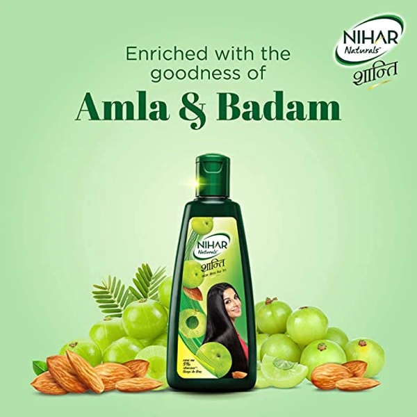 Nihar Shanti Amla & Badam Hair Oil - 250ml