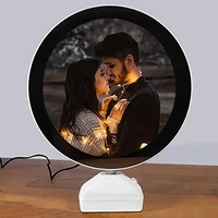 Magic Mirror Photo Frame  - White