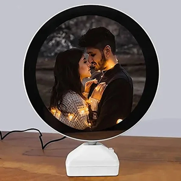 Magic Mirror Photo Frame  - White
