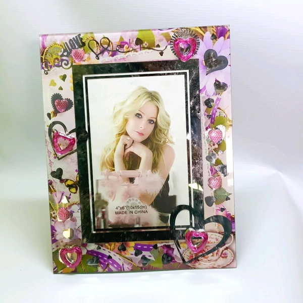 Glass Photo Frame 4x6