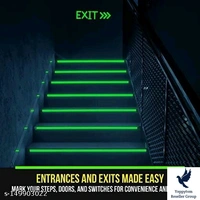 Glow in The Dark Tape, Rechargeable & Long-Lasting Fluorescent Tape | Luminous Tape for Outdoor Sports, Night Decorations, and Home MarkingName: Glow in The Dark Tape, 