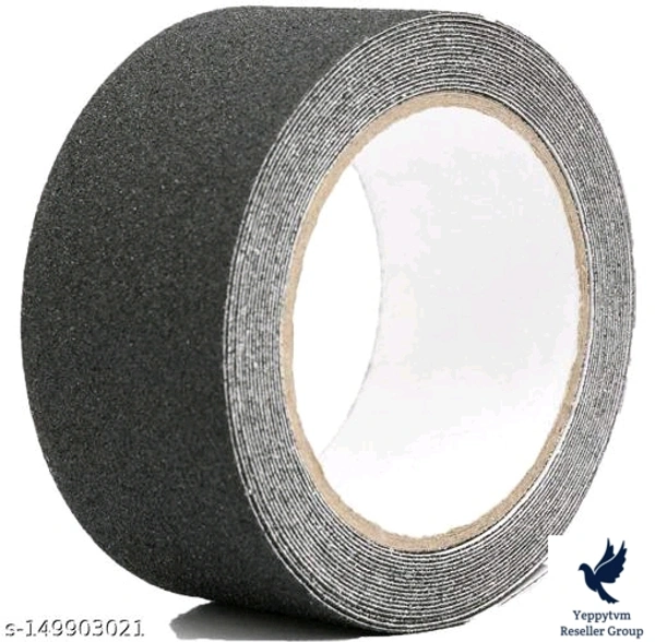 Anti Slip Tape Anti Skid Fall Resistant Tape, Self Adhesive Waterproof Non Slip Strips for Slippery Stairs and Surfaces (5 cm x 5 m) (Anti Slip Tape) 