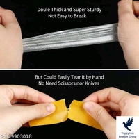 Sticky Super Waterproof Traceless Strong Viscosity Resistant Heat Carpet Adhesive Base Cloth Tape Fibber Mesh Double Sided Tape 