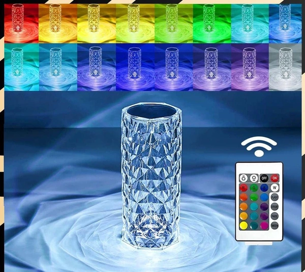 Usb chargeable Touching color changing lamp.