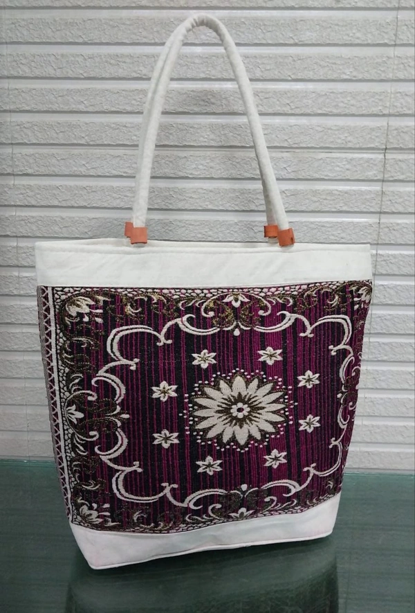 Canvas Embroidery Shoulder Bag