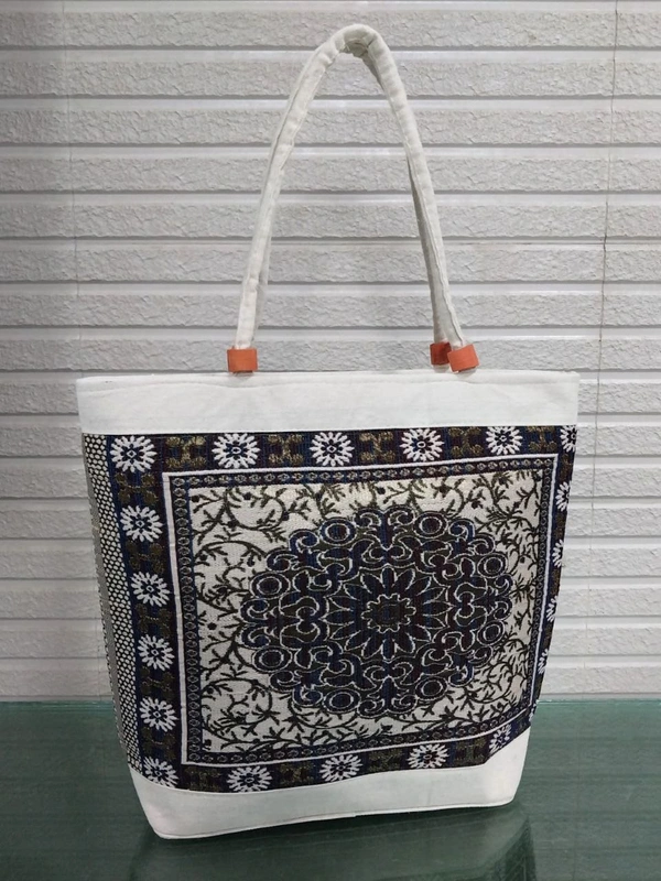 Canvas Embroidery Shoulder Bag