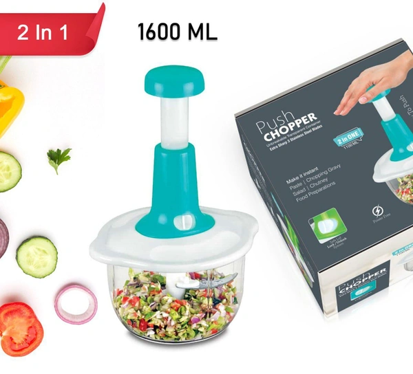 1600ml 2in1 push chopperNew Arrival Price :- 339.00