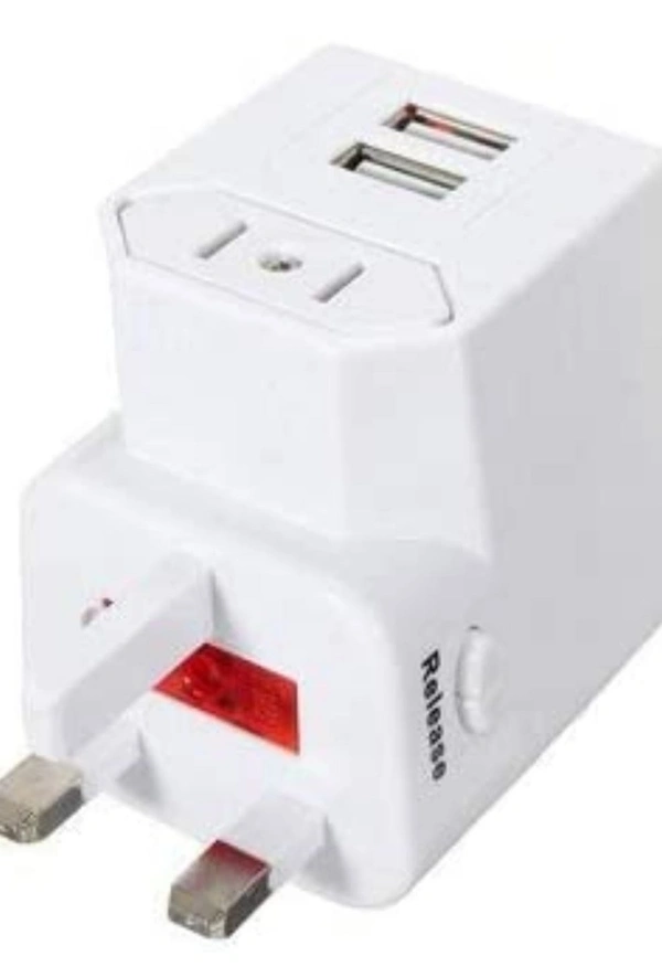6041 Universal Travel AdaptorName: 6041 Universal Travel AdaptorMaterial: Plastic & MetalAmpere: 1 AmpPlug Type: 2 PinWarranty Period: No WarrantyWarranty Type: No WarrantyNo. of Sockets: 1Product Breadth: 10 CmProduct